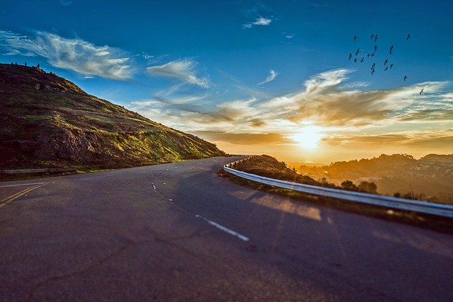 beautiful winding road